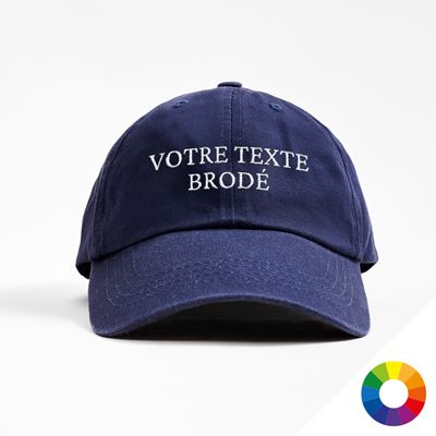 Casquette brodée personnalisée - Bâton